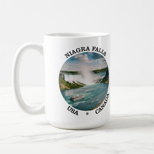 Taza De Café Cataratas de Niagara (Izquierda)