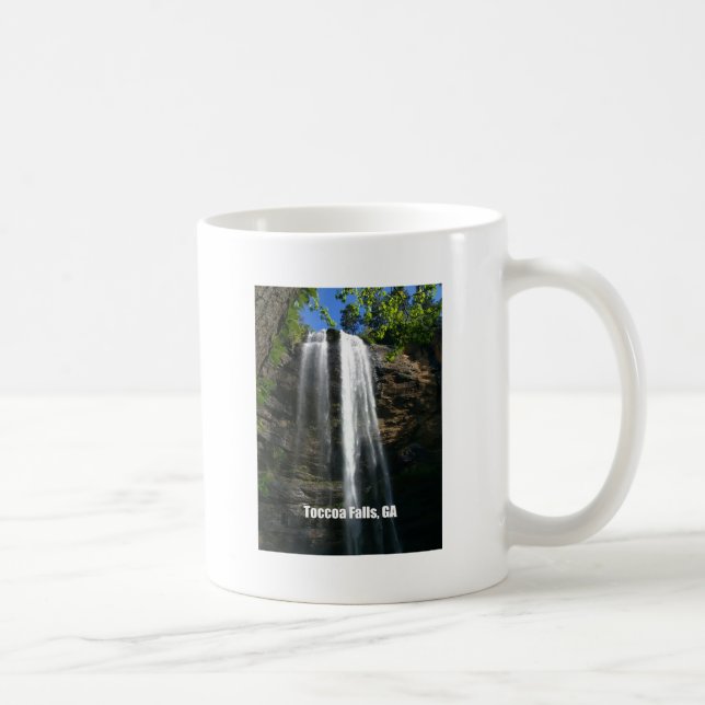 Taza De Café Cataratas de Toccoa, Georgia (Derecha)