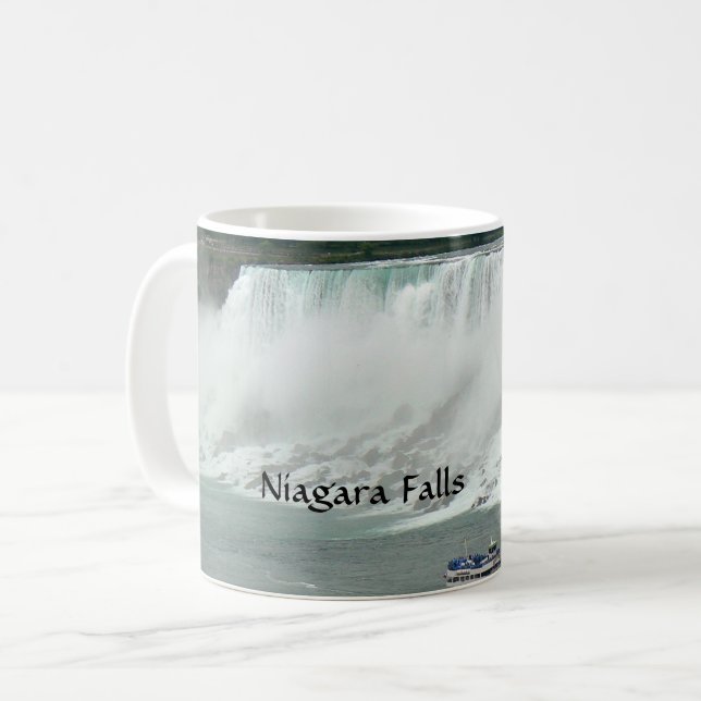 Taza De Café Cataratas del Niágara en el lado canadiense (Anverso izquierdo)