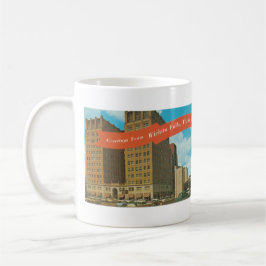 Taza De Café Cataratas Wichita de 1961, postal de Texas