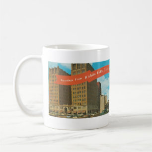 Taza De Café Cataratas Wichita de 1961, postal de Texas