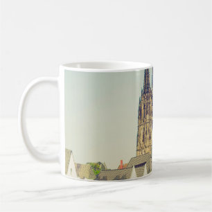 Taza De Café Catedral de Colonia Koelner Dom, de aspecto vintag