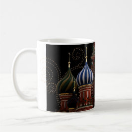 Taza De Café Catedral de Rusia de Moscú Café Tea Mug