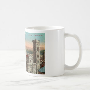 Taza De Café Catedral retra de Florencia Italia Italia del arte