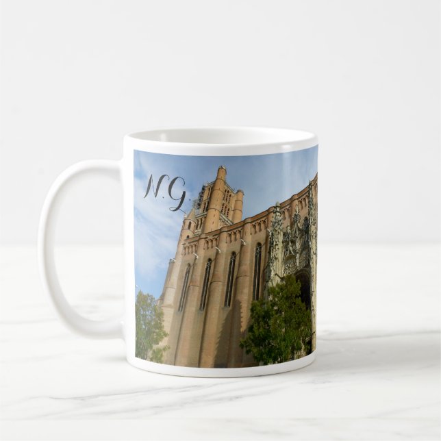 Taza De Café Catedral y órgano, Francia de Albi (Izquierda)