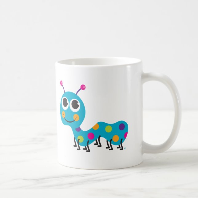 Taza De Café Caterpillar asalta (Derecha)