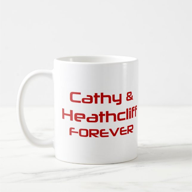 Taza De Café cathy & heathcliff (Izquierda)