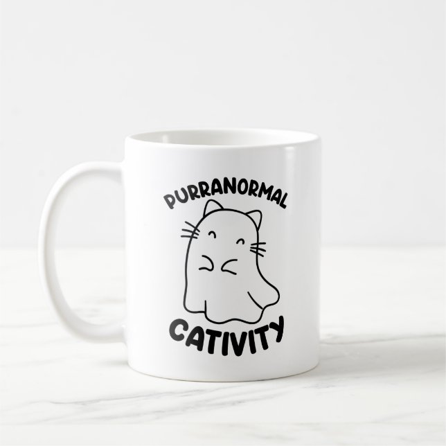 Taza De Café Catividad Purranormal (Izquierda)