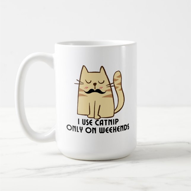 Taza De Café Catnip Cat (Izquierda)