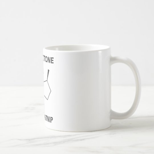 Taza De Café Catnip de Nepetactone A.K.A. (molécula química)