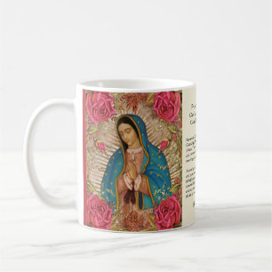 Taza De Café Católica España Guadalupe Virgen Religiosa Marí