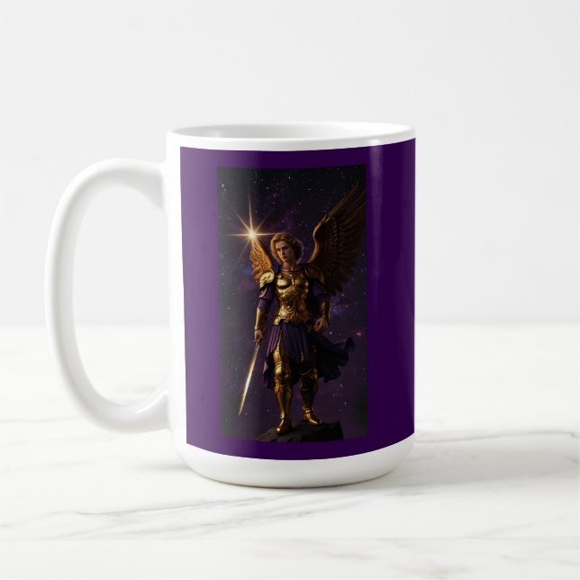 Taza De Café Católica Romana de San Miguel Arcángel (Izquierda)