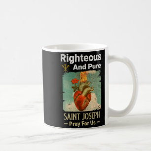 Taza De Café católico San José, Santo Patrón de los Padres, Rez