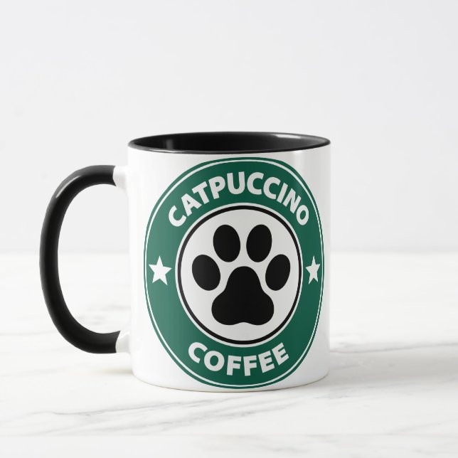 Taza de café Catpuccino (Izquierda)