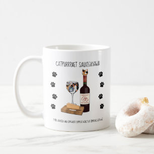 Taza De Café Catpurrnet Sauvigyawn
