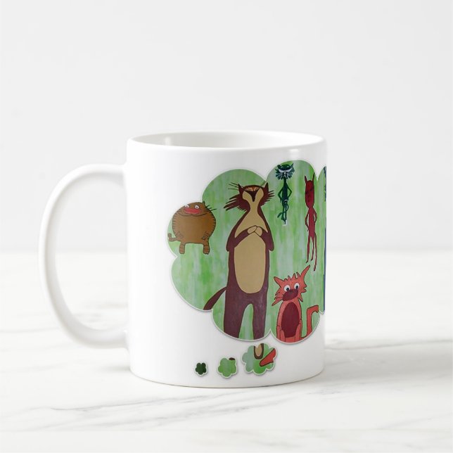 Taza De Café ¡Cats & Coffee Mug! (Izquierda)