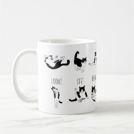 Taza De Café cat's obedience mug