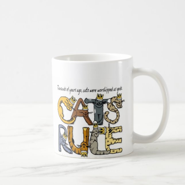 Taza De Café CatsRuleMug (Derecha)