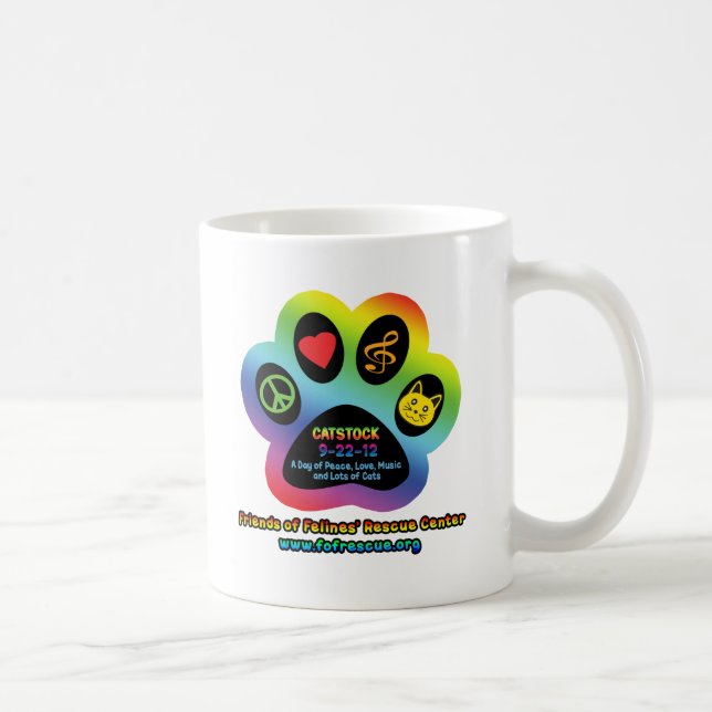 Taza De Café Catstock 2012 (Derecha)