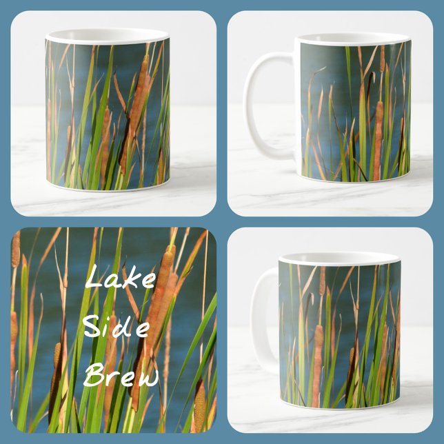 Taza De Café Cattails on the Waterfront Photographic (Subido por el creador)