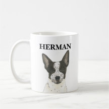 Cattledog para curadores blancos y negros personal
