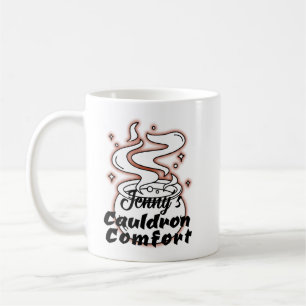 Taza De Café Cauldron Comfort Funny Halloween
