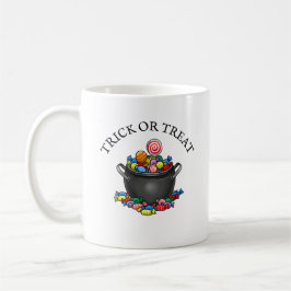 Taza De Café Cauldron de truco o trato