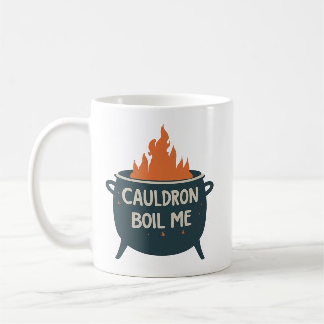 Taza De Café Cauldron me herve: Una aventura caprichosa hacia l (Izquierda)