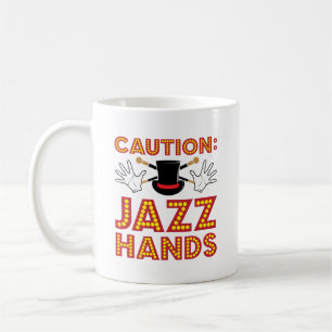 Taza De Café Cautela Jazz Hands Dance