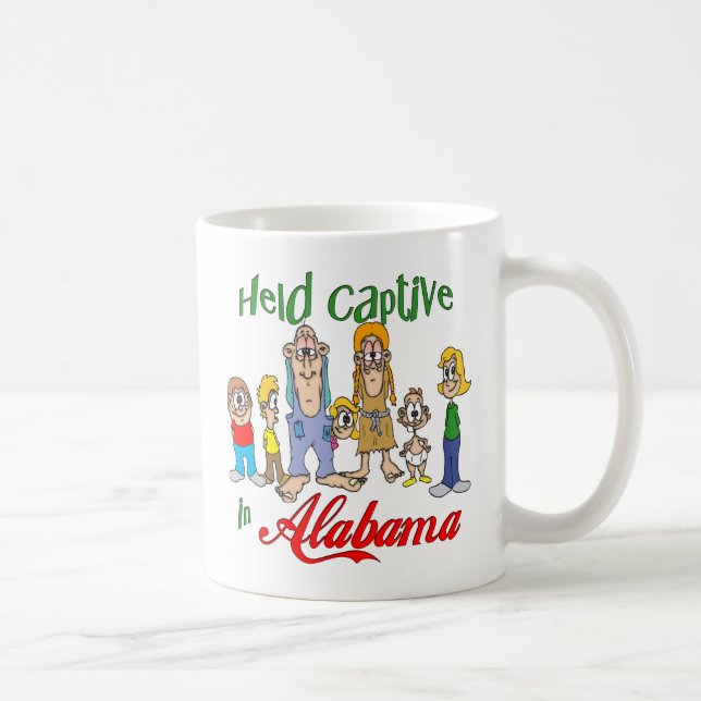 Taza De Café Cautivo en Alabama (Derecha)