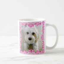 Cavachon Photo Mug, foto de perro personalizada