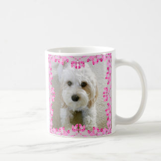 Taza De Café Cavachon Photo Mug, foto de perro personalizada