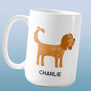 Taza De Café Cavalier King Charles Spaniel Dog Personalizado