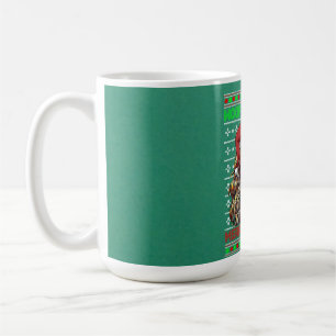 Taza De Café Cavalier King Charles Spaniel Dog Woof Merry Chris