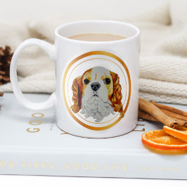 Taza De Café Cavalier King Charles Spaniel Gold