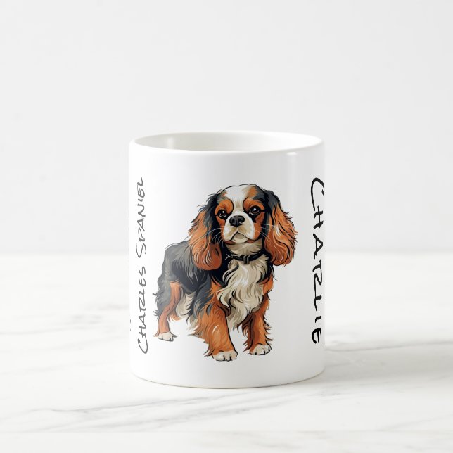 Taza De Café Cavalier King Charles Spaniel Mug (Centro)