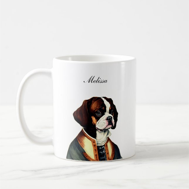 Taza De Café Cavalier King Charles Spaniel Mugs (Izquierda)