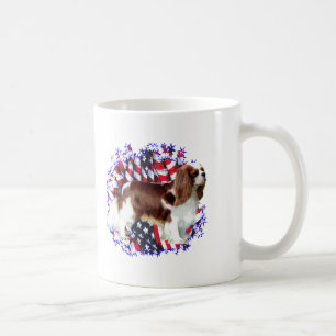 Taza De Café Cavalier King Charles Spaniel Patriot