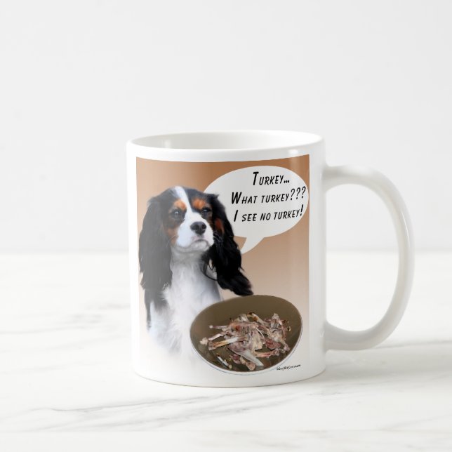 Taza De Café Cavalier King Charles Spaniel Turquía (Derecha)