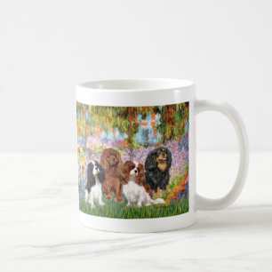 Taza De Café Cavaliers (4) - en el jardín de Monet