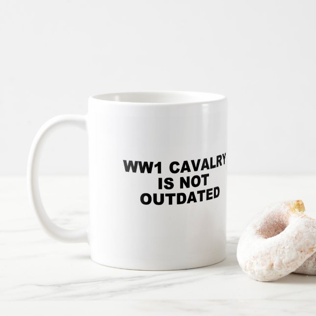 Taza De Café Cavalry Mug (Con donut)