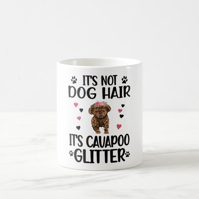 Taza De Café Cavapoo Perro amante Cavapoo Mamá Cavoodle Dueño d (Centro)