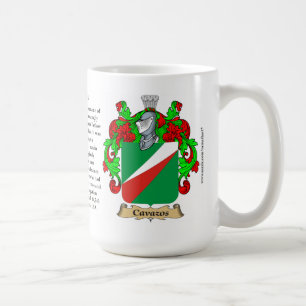 Taza De Café Cavazos nombra, el origen, el significado y el
