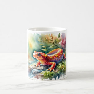Taza De Café Cave Salamander in Light 060924AREF115 - Watercolo