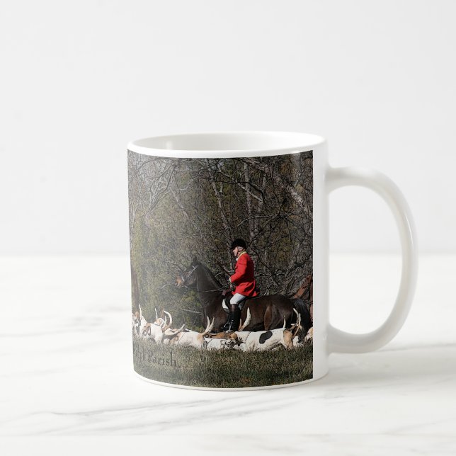 Taza De Café Caza 035 de Meade de la belleza, fotografiada (Derecha)