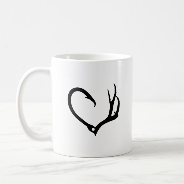 Taza De Café Caza de amor y pesca (Izquierda)