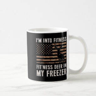 Taza De Café Caza de Ciervos Estoy En Forma Fit'ness Ciervo En
