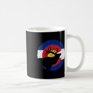 Taza De Café Caza de Elk Colorado Cazando Camisetas Cazador de 
