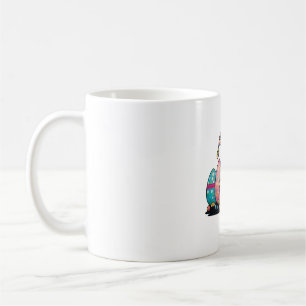 Taza De Café Caza de huevos de pascua de primavera de verano de
