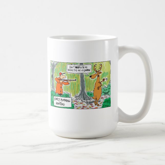 TAZA DE CAFÉ CAZA DE LA MADRUGADA (Derecha)